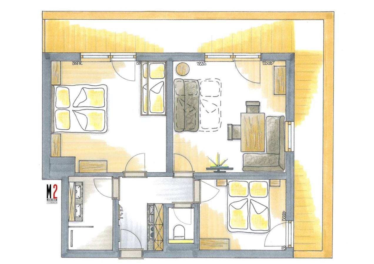 Appartment Haus Bergtraum 베스텐도르프 외부 사진